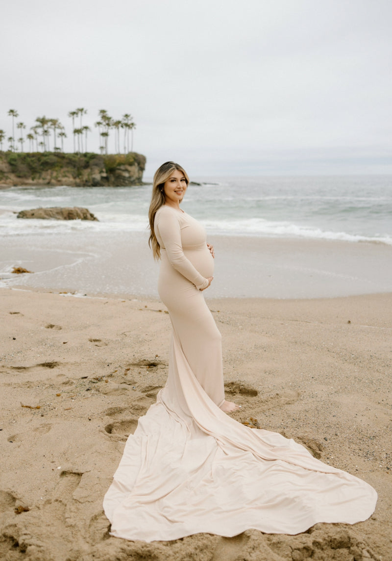maternity beach dress